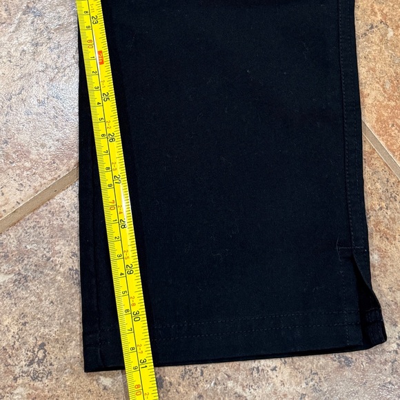 Figs Women Yola High Waisted Skinny Scrub Pants Medium M Tall Black Nurse Tech - Picture 6 of 6